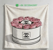 Chanel Throw Blankets